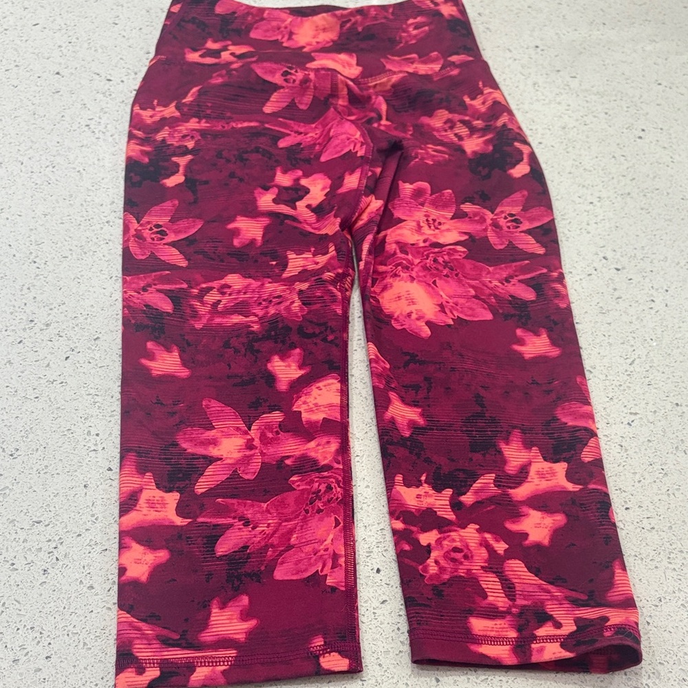 Old Navy Active Red and Pink Leggings